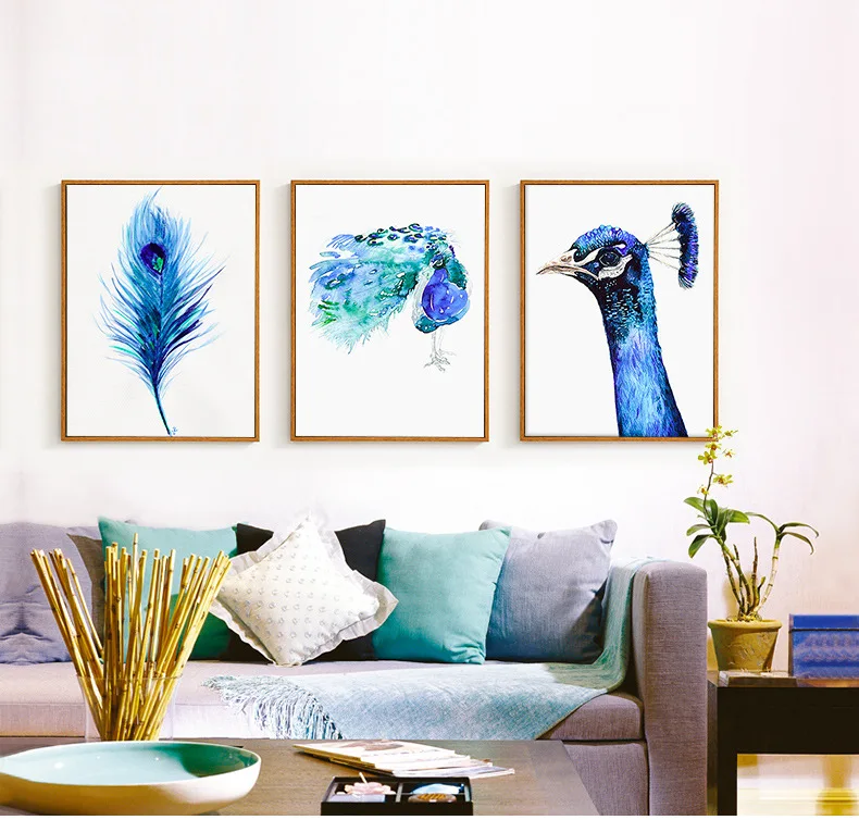 Белая лошадь дикие животные минимализм художественный постер картина на стену