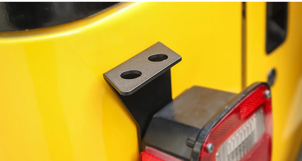 SHINEKA хромированный Стайлинг для Jeep Wrangler TJ 1997-2006 алюминиевый сплав Автомобильный задний фонарь антенный Кронштейн подходит для Jeep Wrangler TJ