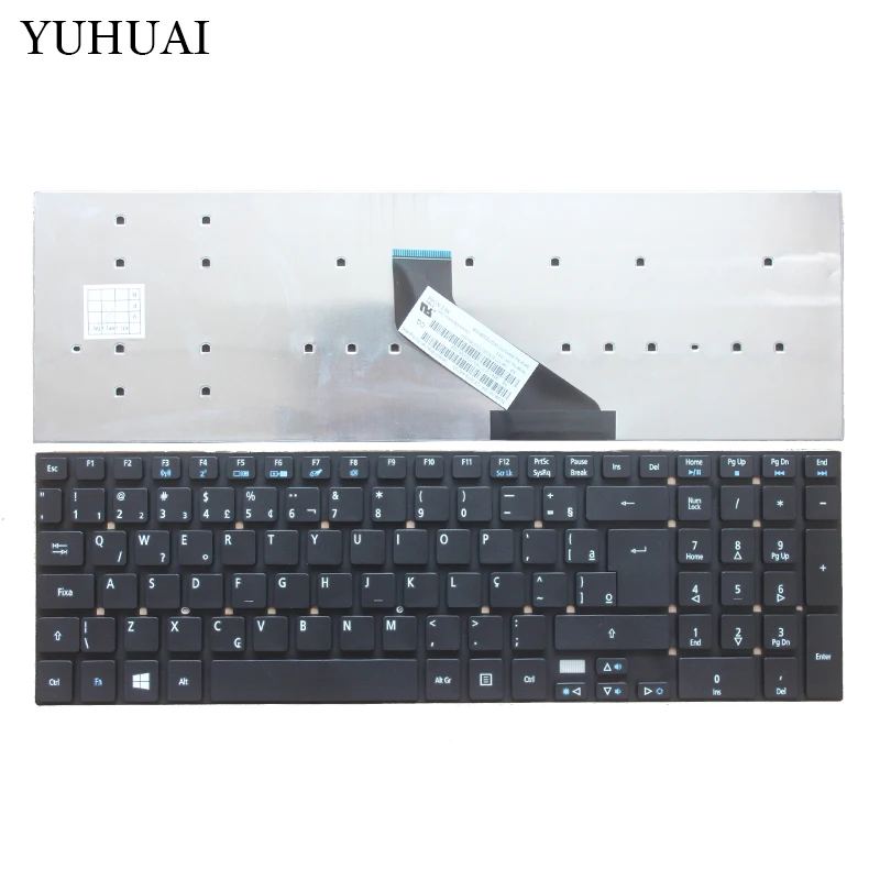 Черная бразильская Клавиатура для ноутбука Acer Packard Bell easynote TSX62HR TV11CM TV11HC TV43HC TV43HR