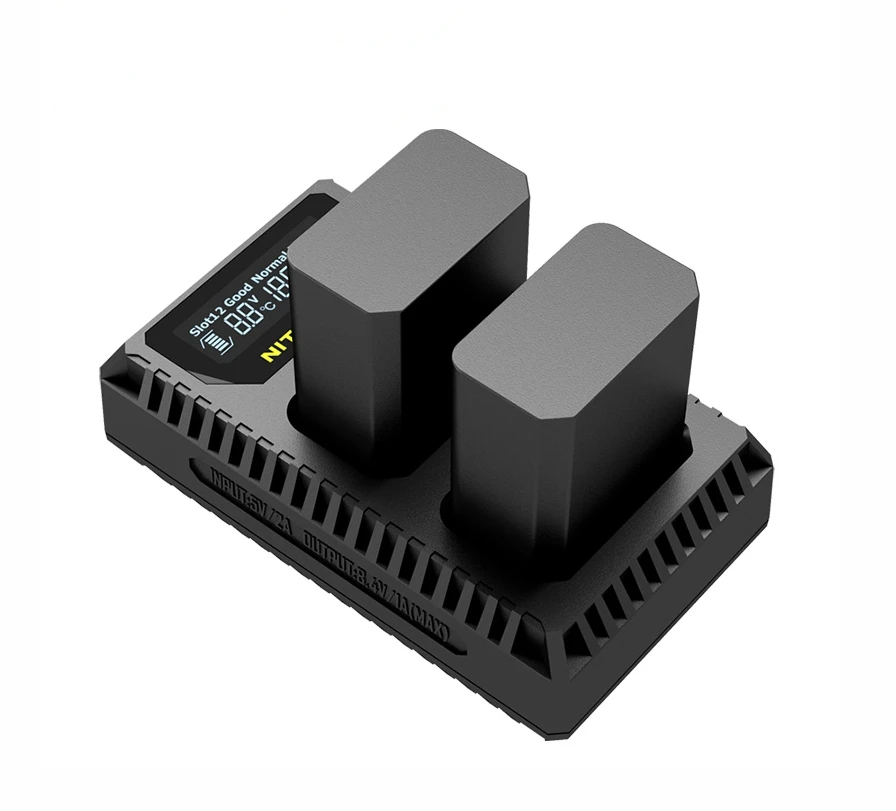 Зарядное устройство Nitecore USN1 для камеры Sony с двумя слотами совместимо