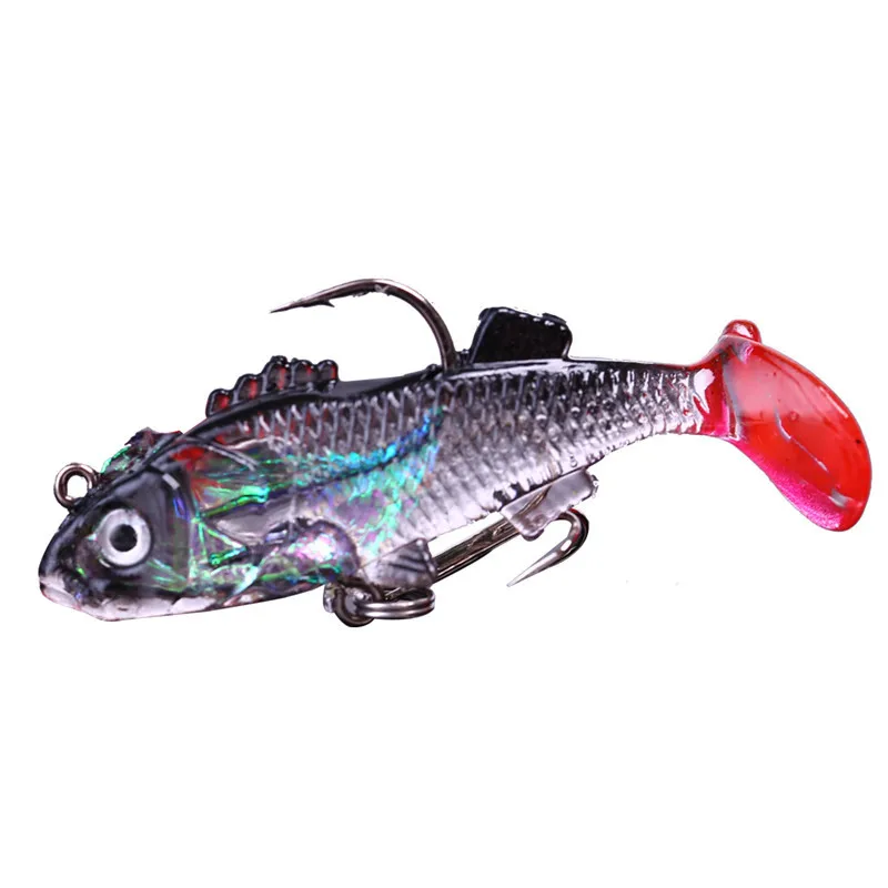 30 шт./лот джиг головка для рыбалки Мягкие приманки силиконовые воблер Карп Fishng