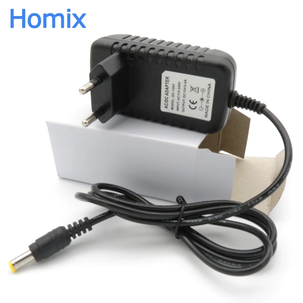 Homixs AC 110 240 V EU/US/UK/AU выход DC 12 V 4A адаптер питания для светодиодной ленты свет ЖК-монитор коробка импульсный источник питания