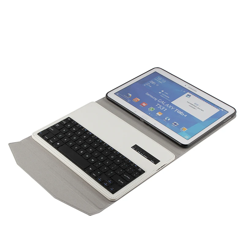 Smart Case для Samsung Galaxy Tab 4 10 1 T530 t531 t535 "Bluetooth клавиатура чехол искусственная кожа