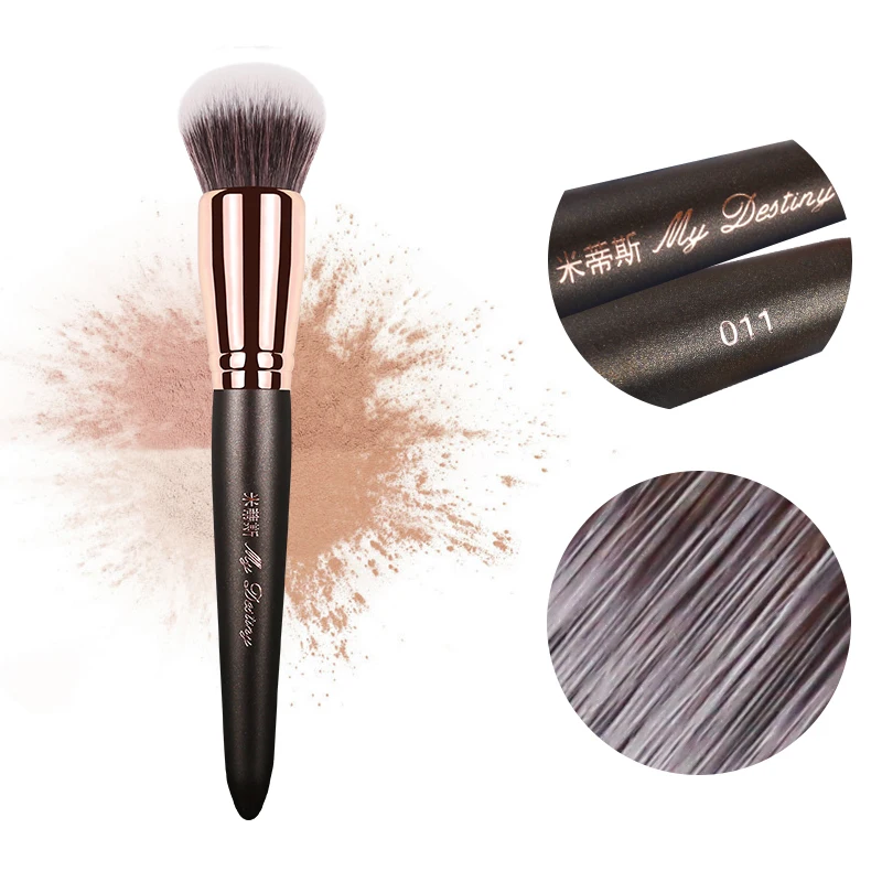 Многофункциональная круглая кисточка для пудры и румян MY delivery кисти макияжа Pincel