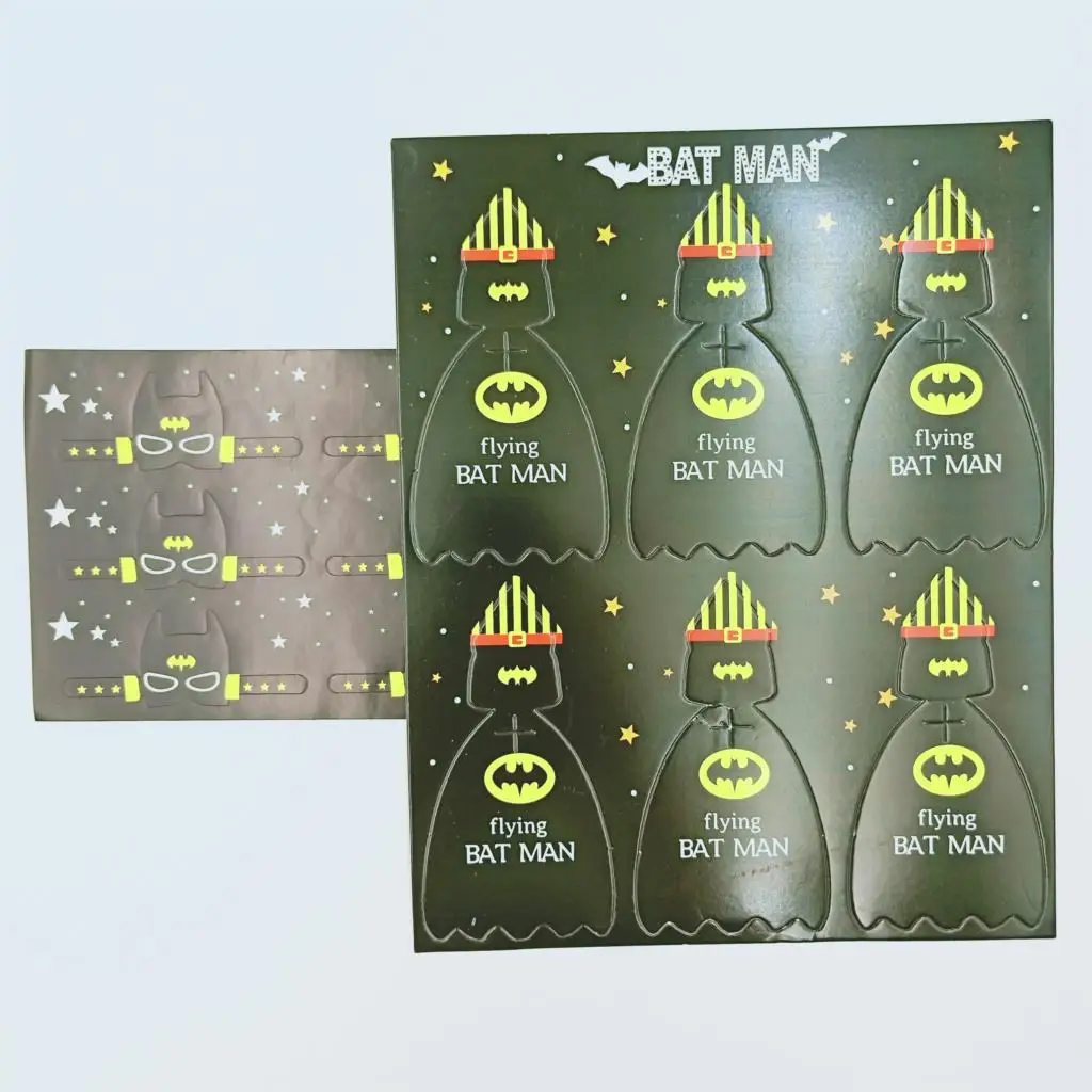 36 шт./лот декоративные открытки с Бэтменом леденцом для свадьбы детей дня