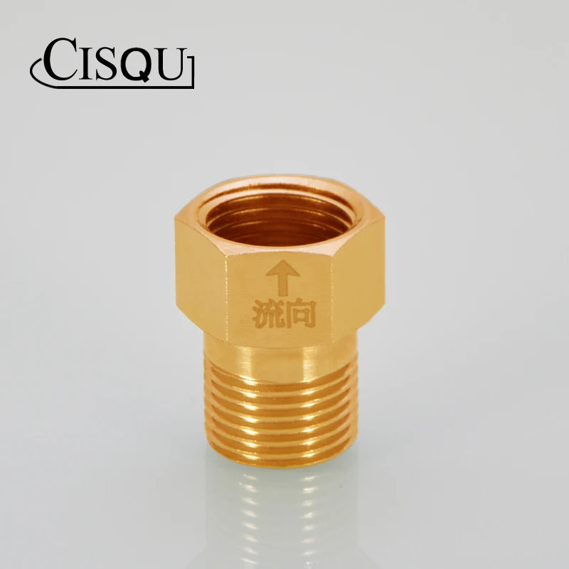 Латунный обратный клапан запрещающий stinkpot closestool Reflux односторонний поток для