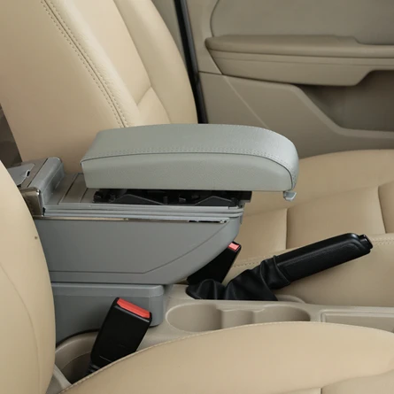 D Styke Gray Ящик для хранения для Suzuki Swift 2005- подлокотник центр консоль коробка - Название цвета: D Styke Gray