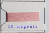 10 magenta Вышивка крестом Люминесцентная светящаяся нить светящаяся головка светится в темноте ночью, 1000 ярдов на бобину, 12 цветов - Цвет: 10 magenta