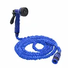 Гибкий шланг для садовой машинки 25-75 футов, расширяемый садовый шланг для полива 7 в 1, распылитель, быстрый соединитель