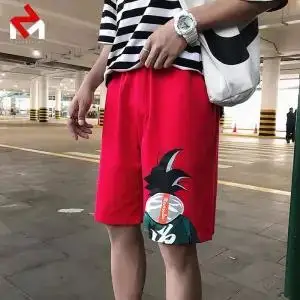 3 Повседневные мужские летние модные Harajuku Dragon Ball мужские шорты рабочие шорты мужские спортивные шорты для фитнеса с рисунком пляжные шорты для мальчиков - Цвет: 3