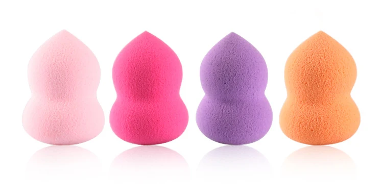 4 Pcs Oshioner, 4 шт., губка для основы, для лица, красота, макияж, косметическая пуховка, основа, жидкая пудра, для лица, носа, косметические инструменты для макияжа - Цвет: 4 Pcs