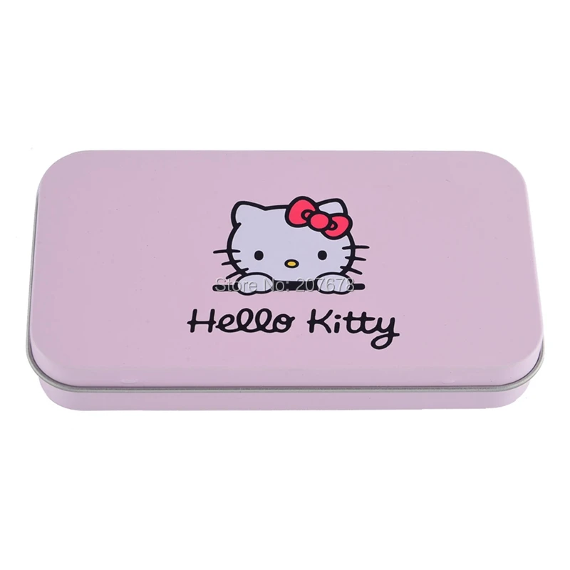 Набор кистей для макияжа Hello Kitty 7 шт. набор с тенями век пудра Кисть губ