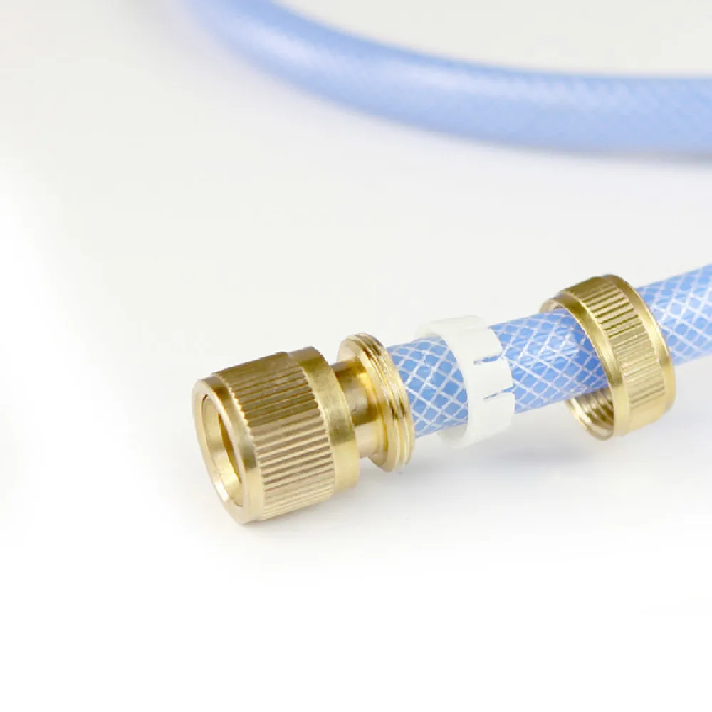 Горячий твердый латунный резьбовой шланг соединитель водопроводной трубы