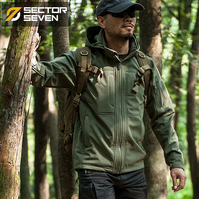 Ветровка Sector Seven Мужская тактическая в стиле милитари куртка для активного