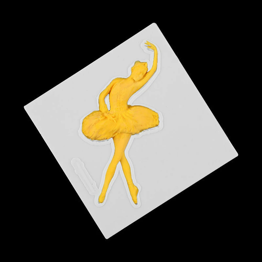 Новая форма Танцующая балерина конфеты шоколад силиконовые формы DIY Украшение