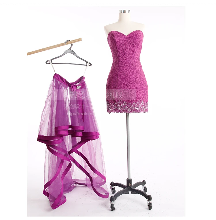 Дешевые вечернее платье модные пикантные Булле Vestido De Festa Съемная вечернее платье Пром невесты Платья для женщин
