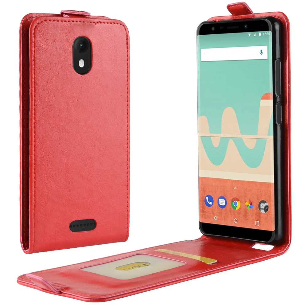 Для Wiko View Go XL Max Prime чехол из искусственной кожи с откидной крышкой для задней