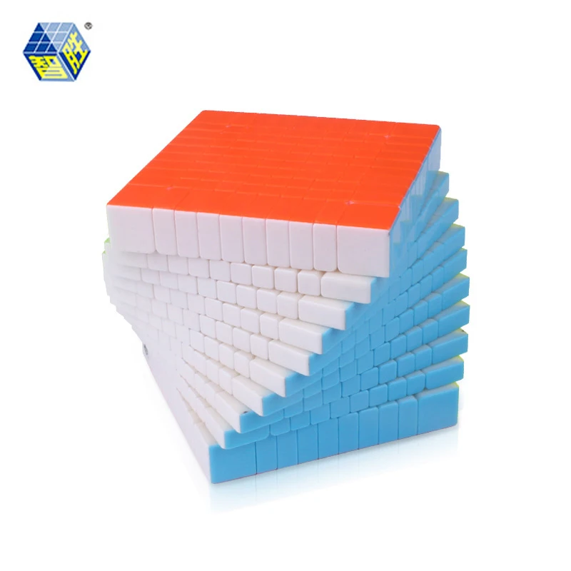 YUXIN ZHISHENG HUANGLONG Magic 10*10*10 stickerless Головоломка Куб игрушки развивающие игрушки подарки
