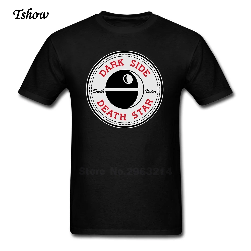 Звезда смерти футболка человек 100% хлопковые топы Человек короткий рукав