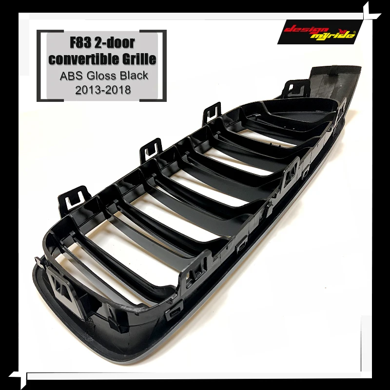 Для F83 решетка ABS Глянцевая черная M4 2-дверная Кабриолет Передняя для автомобиля