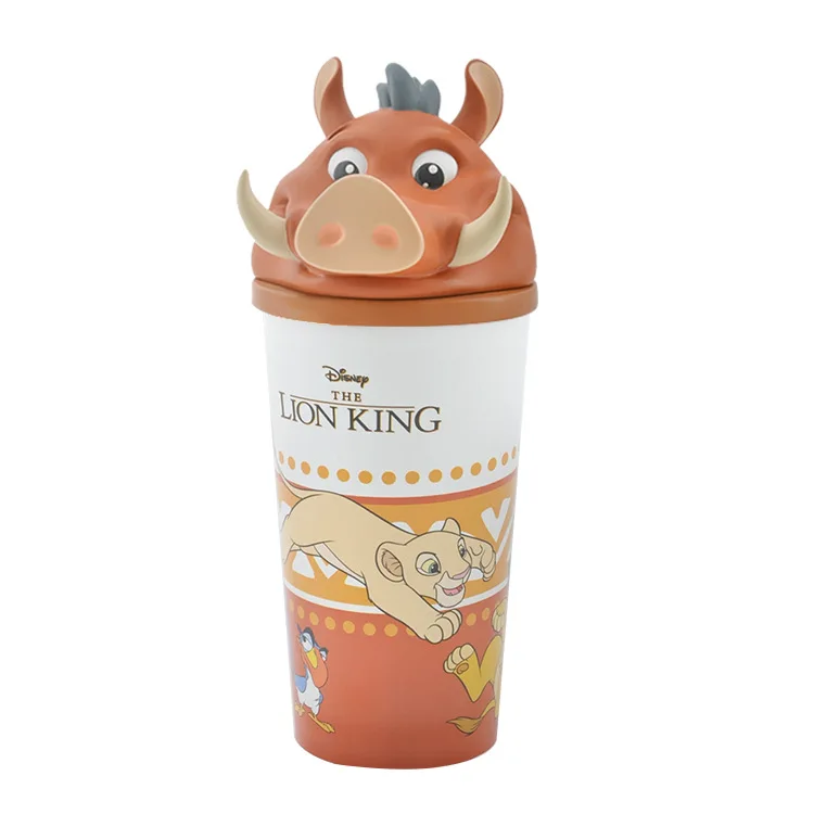 Подлинный Дисней, Король Лев, фигурка, чашка, игрушки, аниме, фильм, Король Лев, попкорн, бочонок, подарок, игрушки для детей, Funs