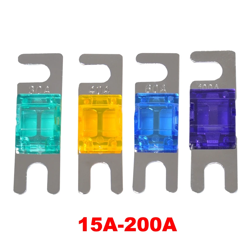 100A 120A 125A 150A 175A 180A 200A маленький позолоченный ANL аудио стерео автомобильный