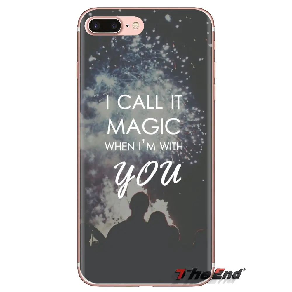 Transparent TPU Cover Bag For iPod Touch Apple iPhone 4 4S 5 5S SE 5C 6 6S 7 8 X XR XS Plus MAX I m Back desktop phone wallpaper |