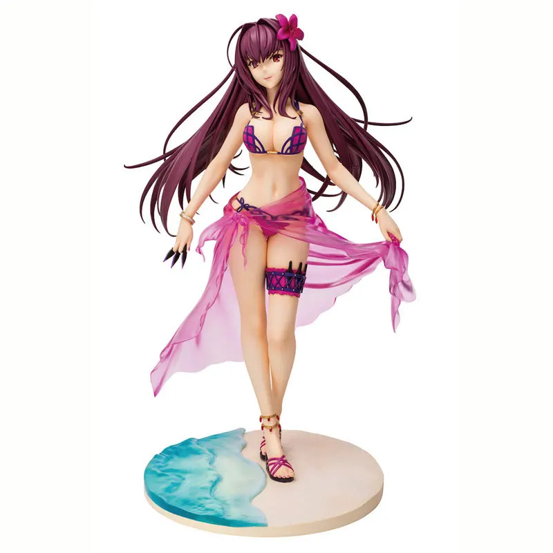 8 6 &quotFate/Grand Order Scathach Assassin Beach Girl купальник 22 см ПВХ фигурка Коллекционная модель