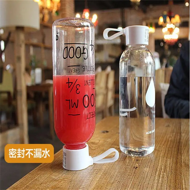10pcs/lot Navpeak New bottle plastic water transparent creative portable cover can be customized LOGO | Дом и сад