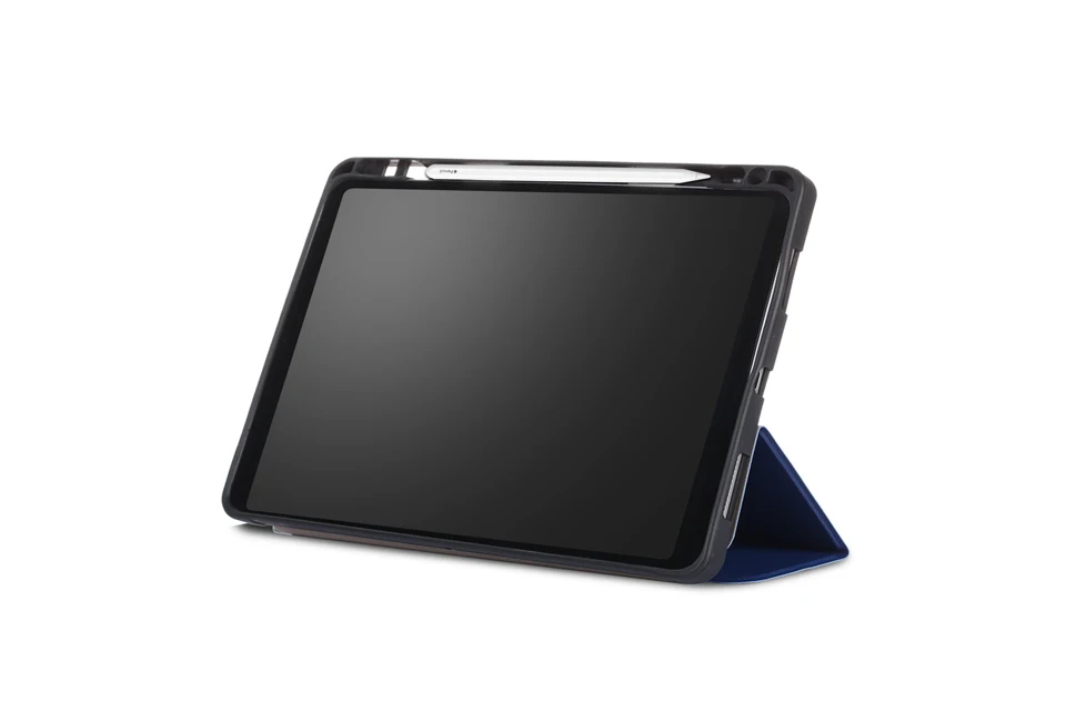 Для нового iPad Pro 1" Чехол-держатель для карандашей ультратонкий противоударный чехол-подставка из искусственной кожи для iPad Pro 11 чехол