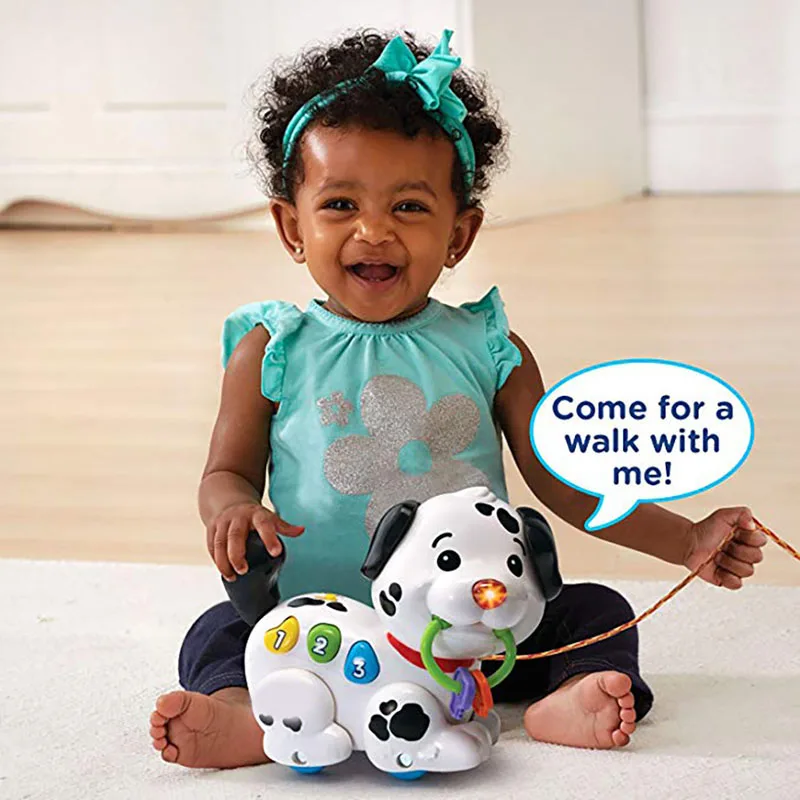 Электронные игрушки ходячие поющие щенка собаки домашние животные для детей