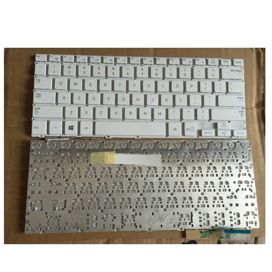 

US For Samsung NP 915S3G 906S3G 905S3G 910S3G Replace laptop keyboard White New English