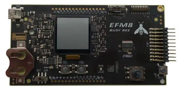 

Комплект для начинающих SLSTK2021A Silicon Labs, 8051 EFM8BB20