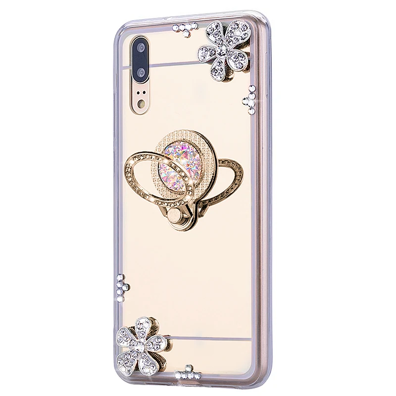 Luxury Mirror TPU phone Case for Huawei Honor 20 10 9 8 Lite 7A 7C Pro Y5 Y6 Y7 Prime 2019 Y9 2018 P20 P10 P8 P9 2017 Cover |