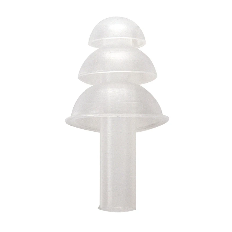 5 пар мягких силиконовых гелевых наушников для плавания прозрачная защита от