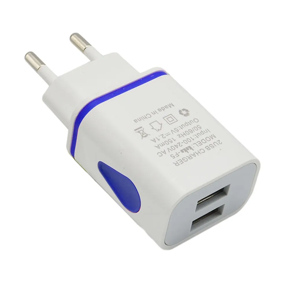 OMESHIN светодиодный USB 2 порта настенное домашнее путешествие AC зарядное устройство