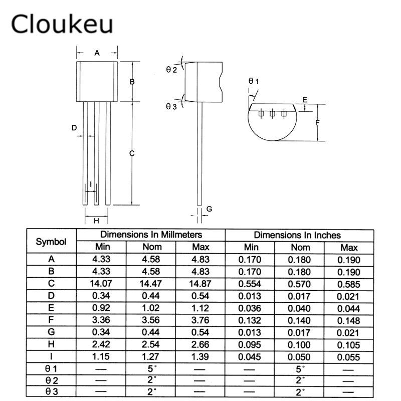 

50Pcs XL1225 TO-92 0.8A/400V 1225