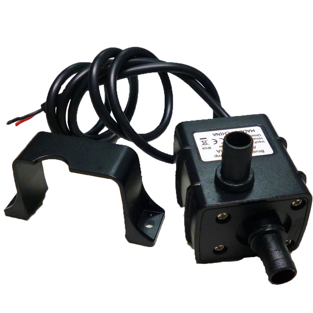 Mini DC12V Micro Brushless Water Oil Pump Waterproof Submersible Fountain Aquarium Circulating 240L/H 5W 0~60C | Дом и сад