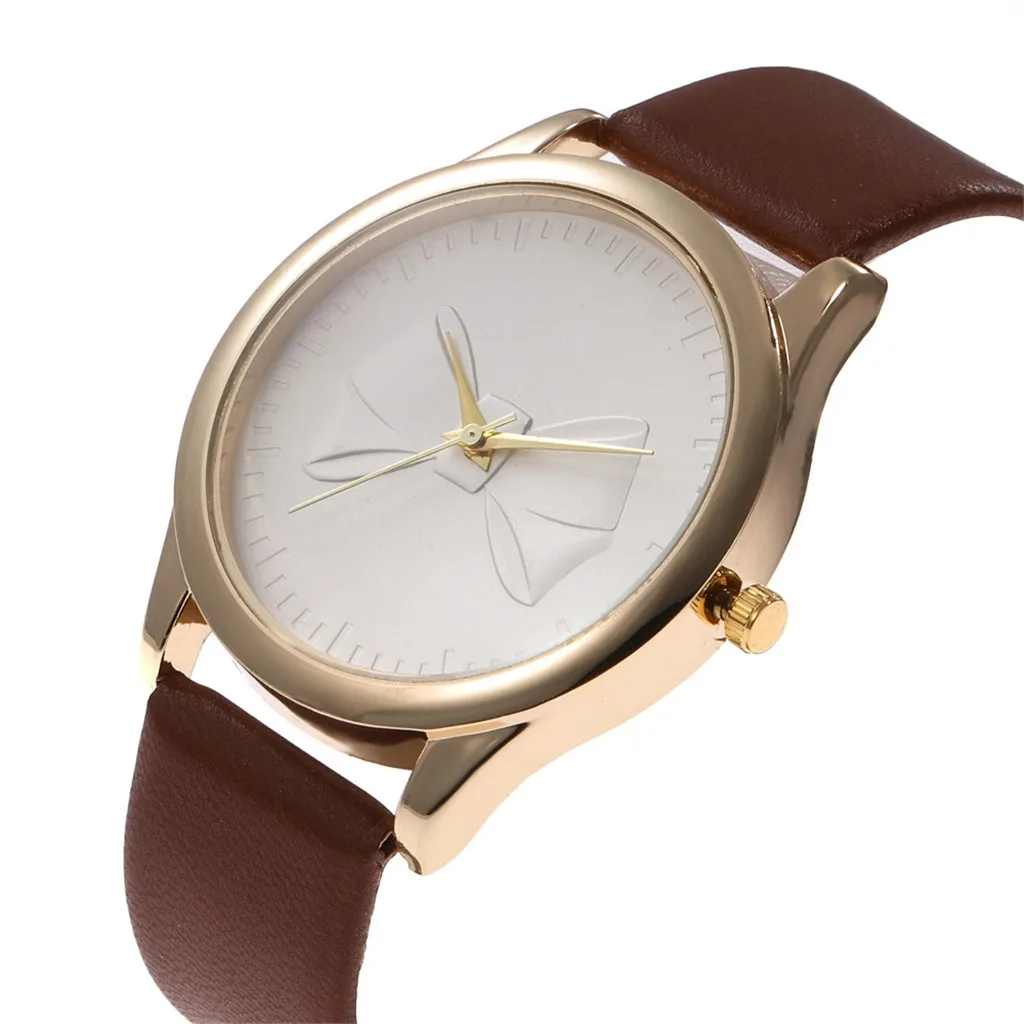 Новые простые женские кварцевые часы темпераментные повседневные модели