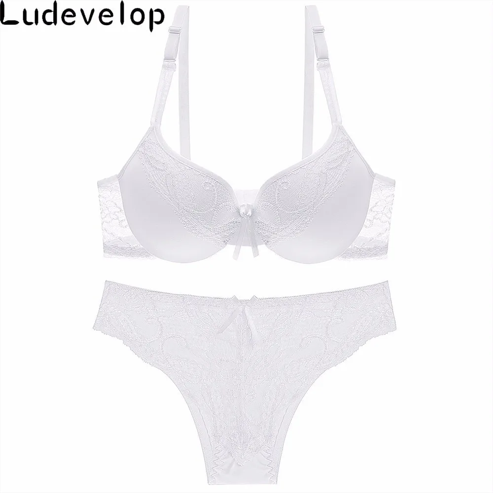 

Fashion sexy push up adjustable lace underwear accept supernumerary breast bra thickening bra set high quality lingerie sets