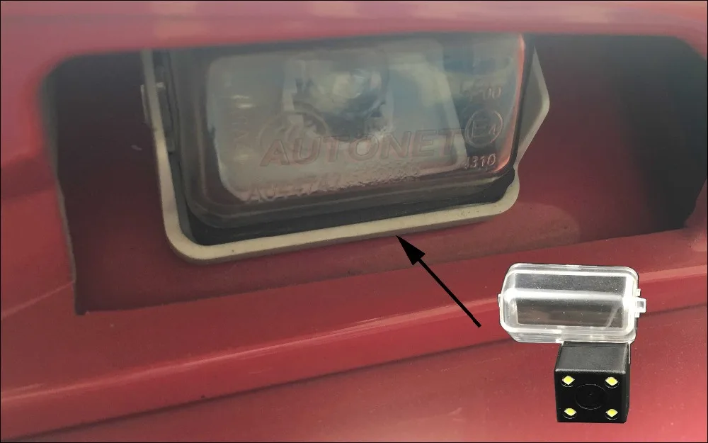 AUTONET HD камера заднего вида ночного видения для Мазда 2, Мазда, Ди, Мазда, Demio 2002~ 2007 CCD/камера для номерного знака