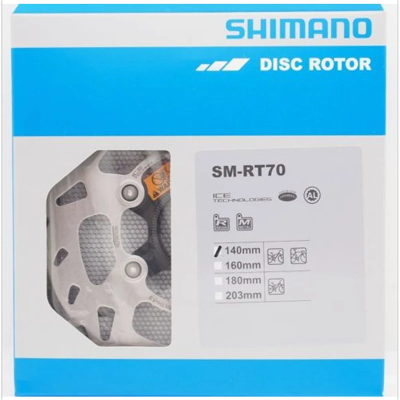 Оригинальная коробка-упакованный Shimano SLX SM-RT70 дисковый тормоз Центральный замок