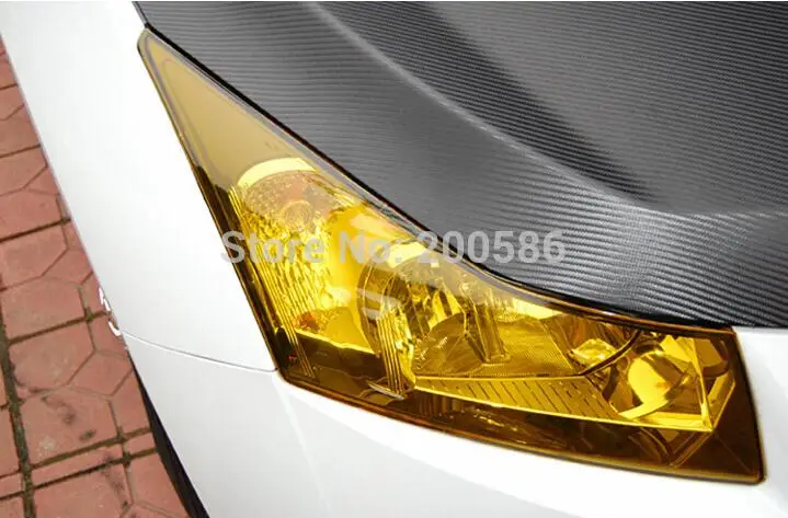 2 рулона/лот различные цвета фар Оттенок Винил для автомобильных огней тонировка