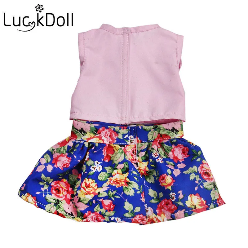 LUCKDOLL аксессуары для кукол одежда юбка подходит куклы 18 дюймов и 43 см zaps