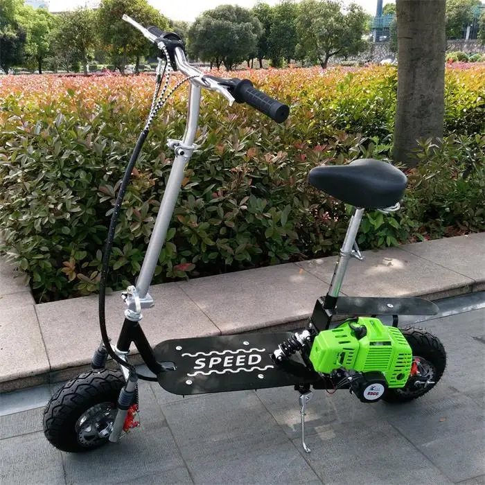 43cc складной детский бензиновый двухтактный Двухколесный самокат для взрослых