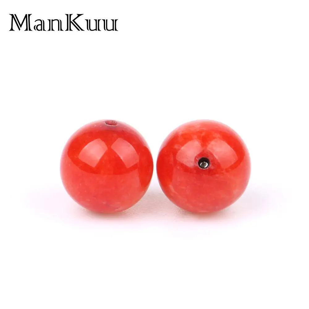 ManKuu 10 мм натуральные разноцветные бусины для изготовления ювелирных изделий 20