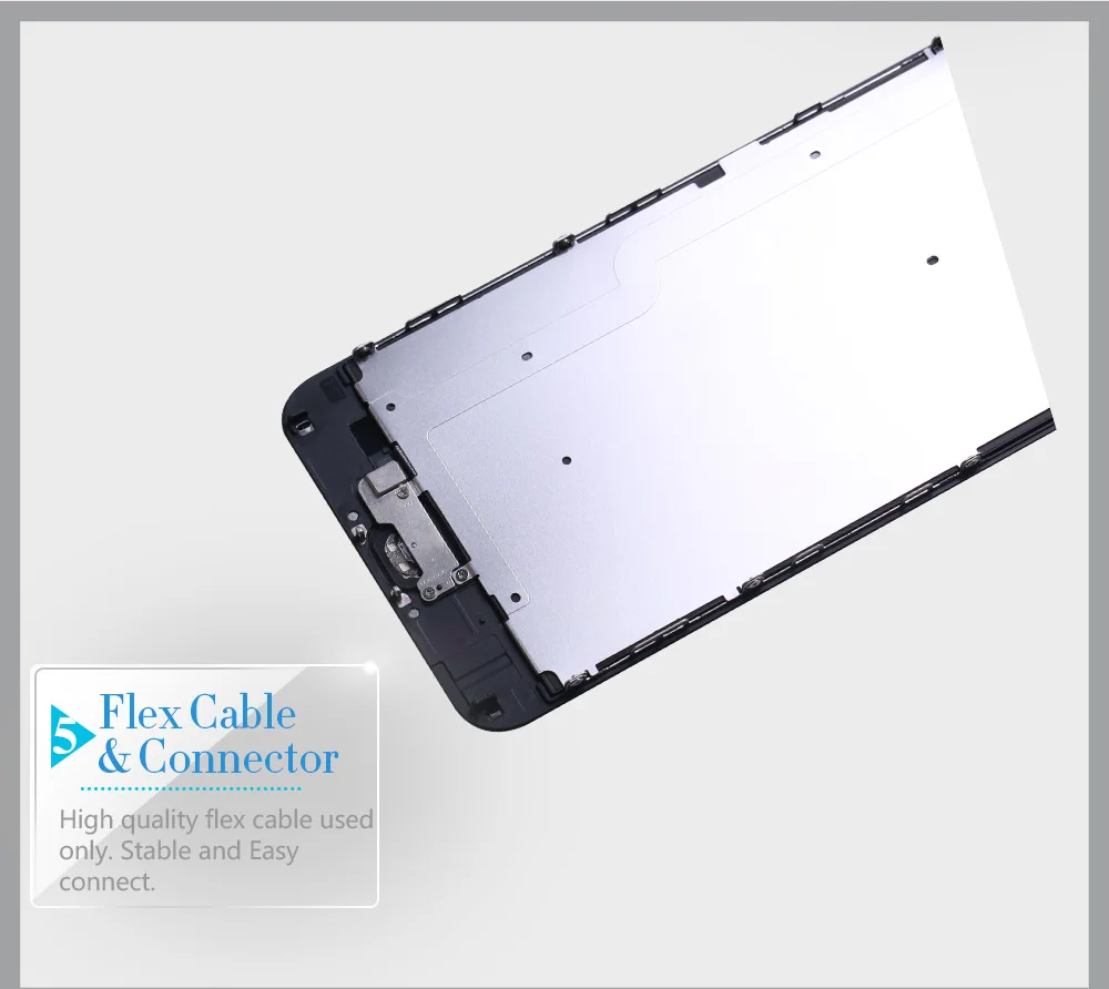 Полная сборка ЖК-дисплей для iPhone 5S 6s se 6 сенсорный экран дигитайзер Замена с кнопкой домой фронтальная камера полный ЖК-дисплей