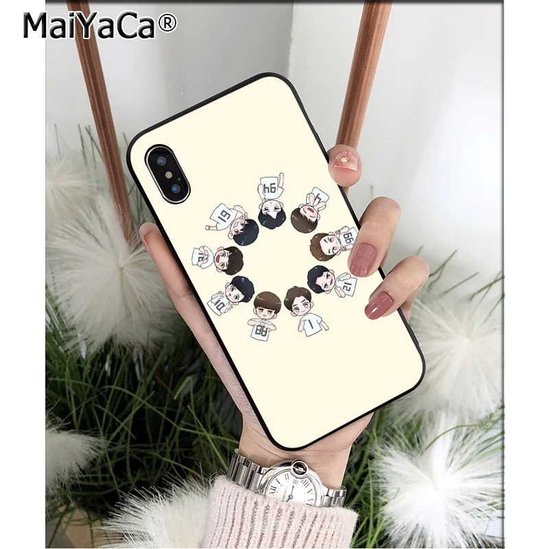 Мягкий силиконовый чехол MaiYaCa KPOP для Apple iPhone 8 7 6 6S Plus X XS MAX 5 5S SE XR|Чехлы-накладки| |