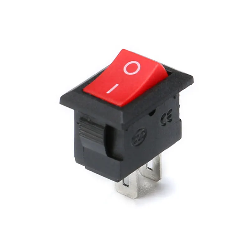5 шт./лот черный кнопочный переключатель 3A 250В KCD11 2Pin/3Pin защелкивающийся