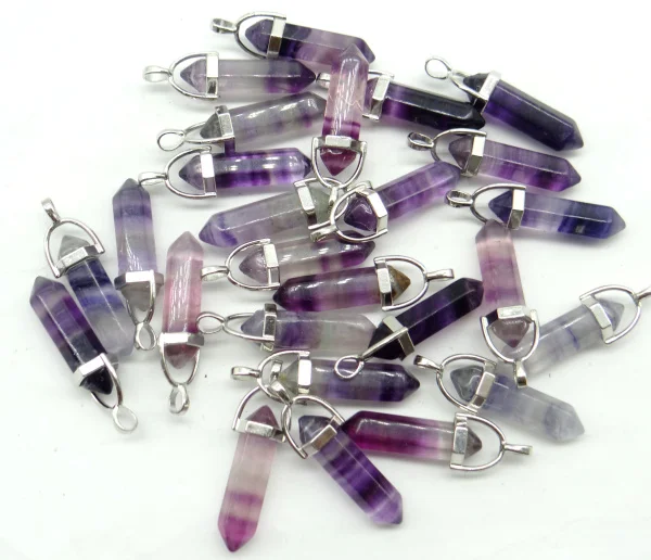 Натуральный камень Лапис флюорит авантюрин смешанный пийлер амулеты чакра